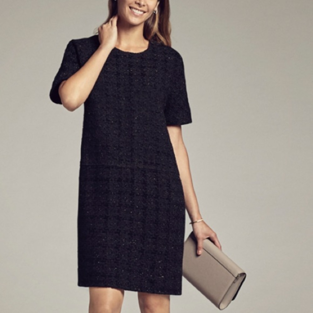MM Lafleur Silvia Tweed Dress Pockets work Career - Picture 1 of 6